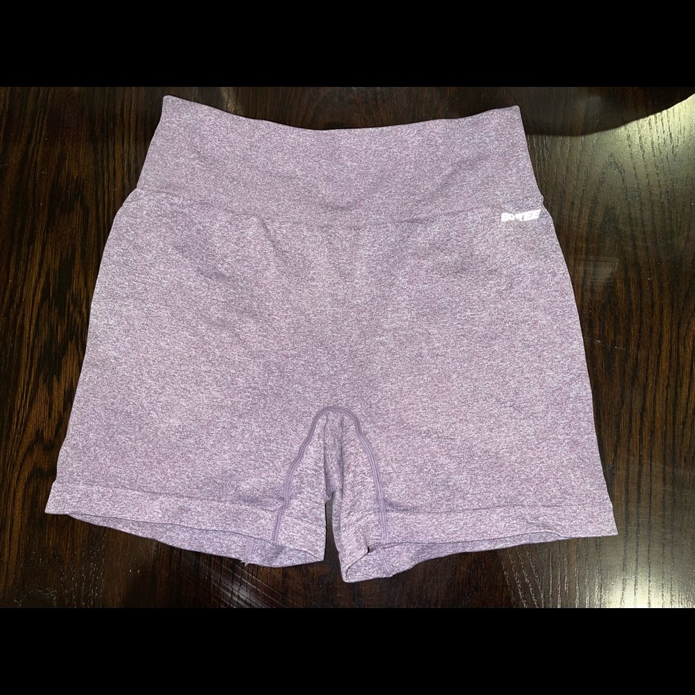 No+Tee purple shorts